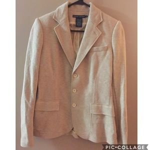 Ralph Lauren Blue Label Herringbone Blazer Sz 10
